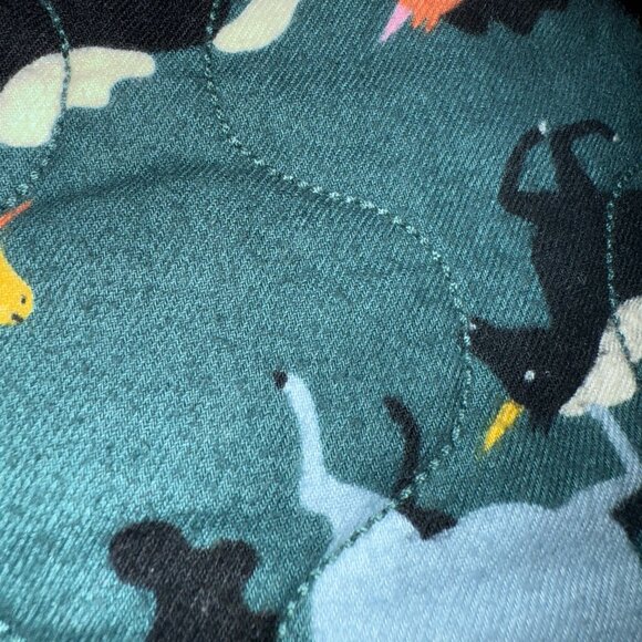 Hanna Andersson Quilted Flannel Unicorn Jacket, size 8 years - Picture 7 of 12